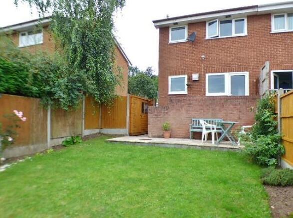 Rear garden and pati