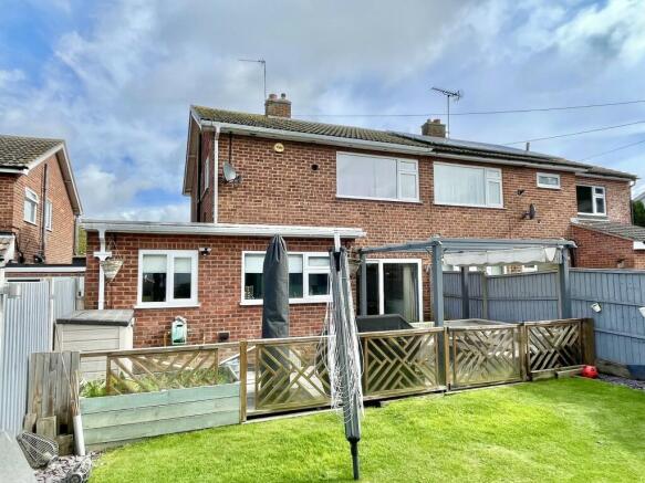 Rear of Property