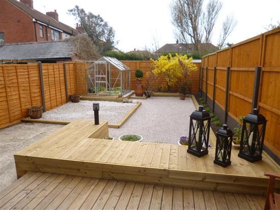Rear garden new