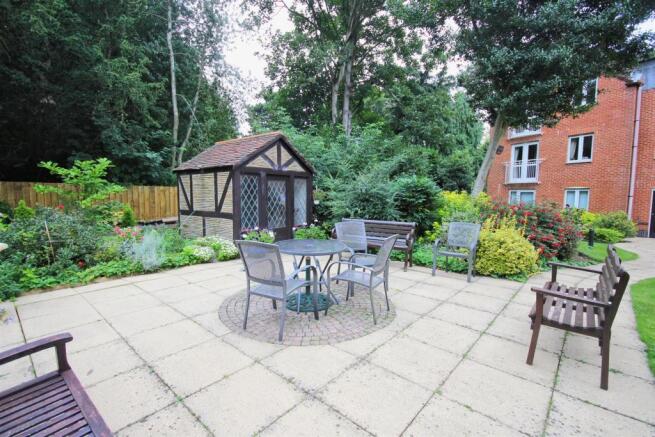 Patio area ideal to sit out and relax in the sunsh