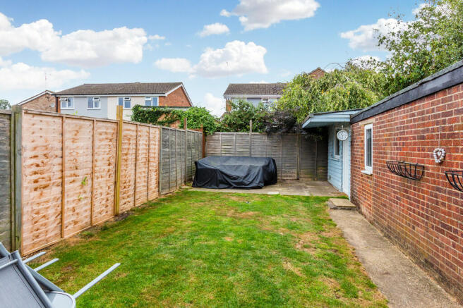 Rear garden