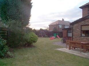 Rear garden