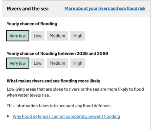 Flood rivers and seas Fairfield