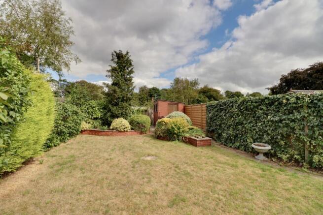 Rear garden