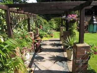 Rear Pergola