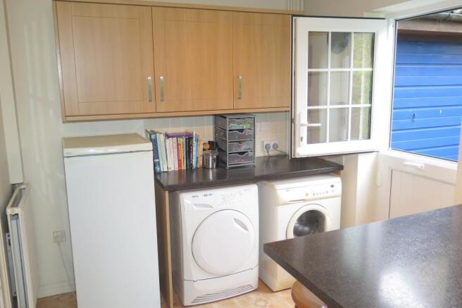 Utility area with stable door