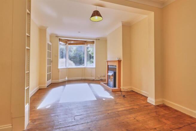 Through lounge dining room