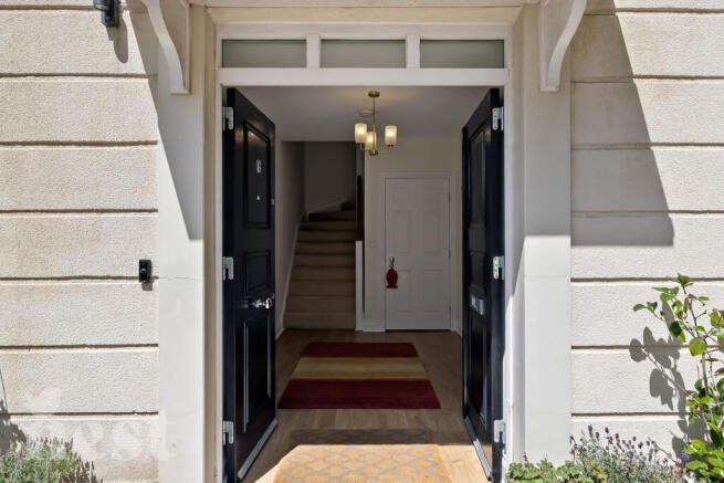 Double Door Entrance