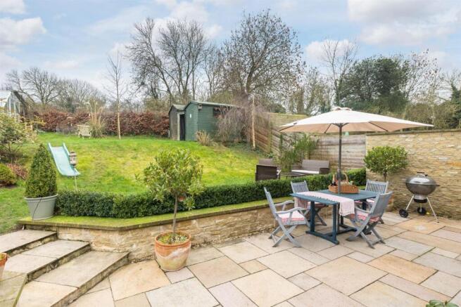 Rear Terrace & Garden