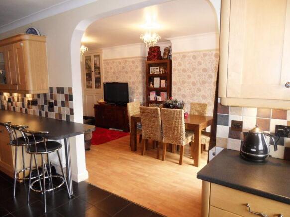 Kitchen to Dining