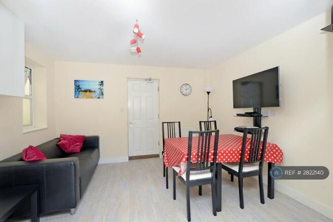 Sociable Living Room With Tv 