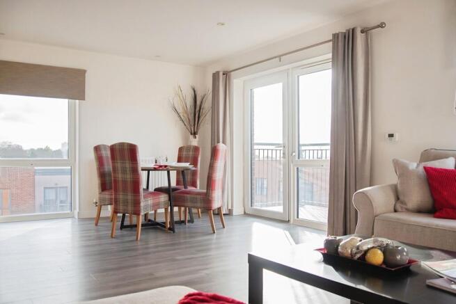 Living, Dining Room & Balcony