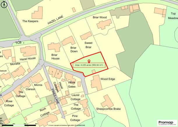 0.235 acres