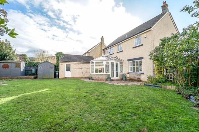 Rear garden