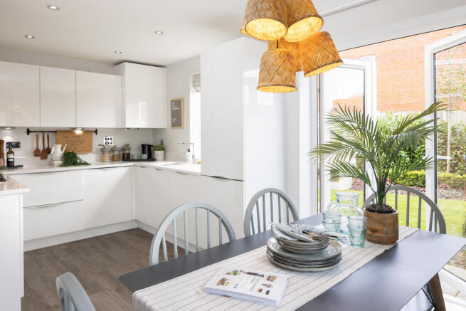 Internal of sustainable show home at quarter jack park