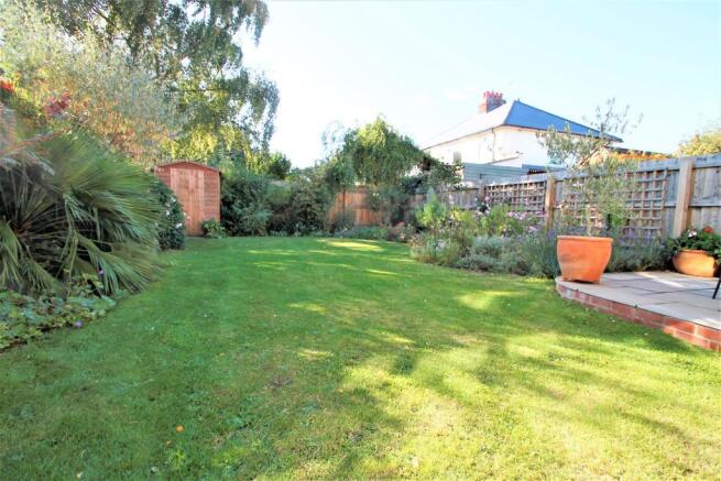 Rear garden