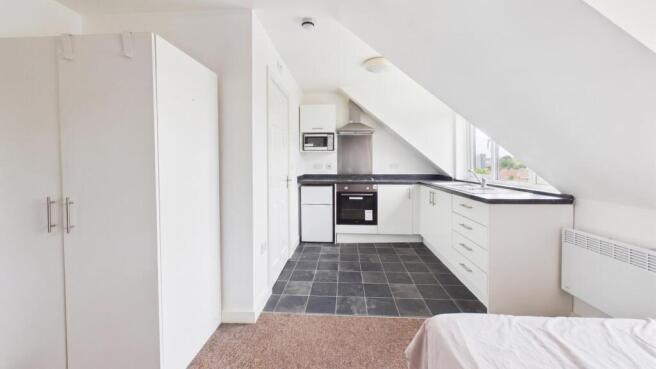 Kitchen/Living/Bedroom