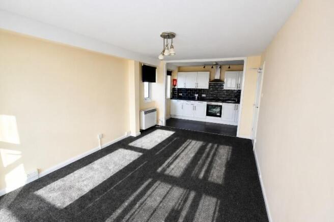 Two double bedroom flat on the fifth floor of thi