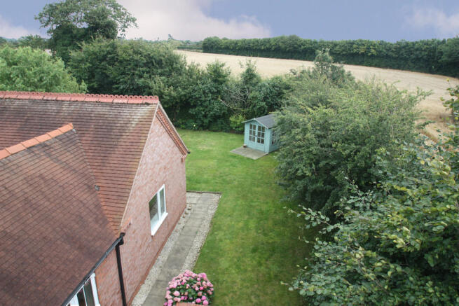View to rear