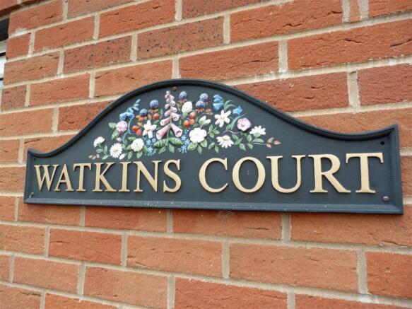 front door sign
