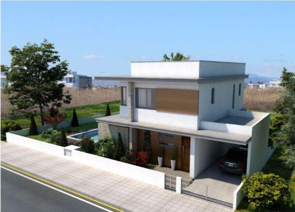 Front of Villa -...