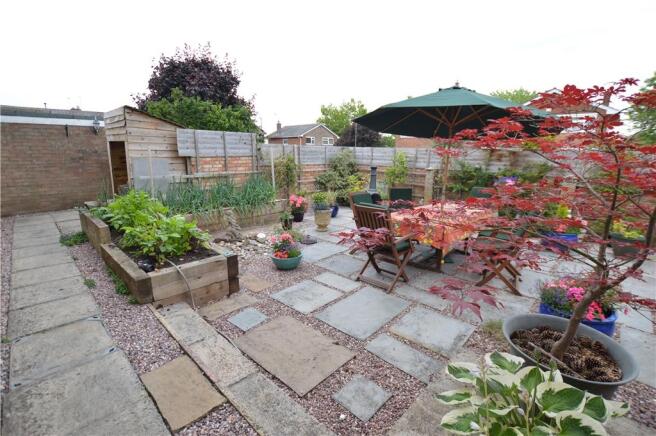 Rear garden