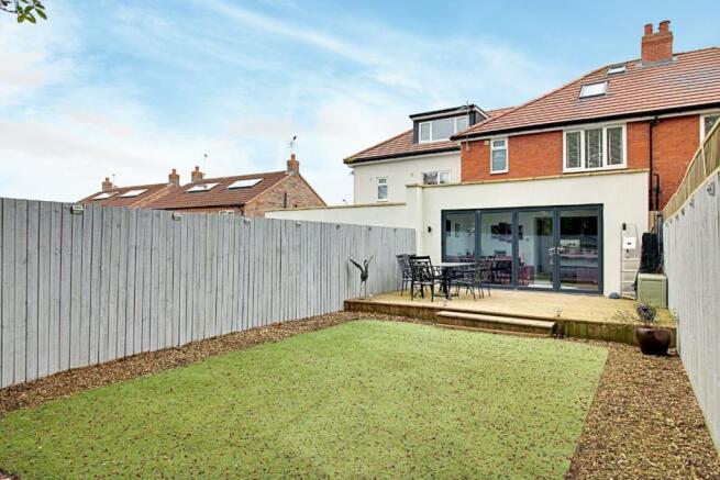 Rear of Property