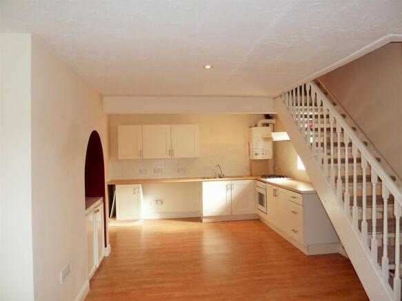 Open plan living area