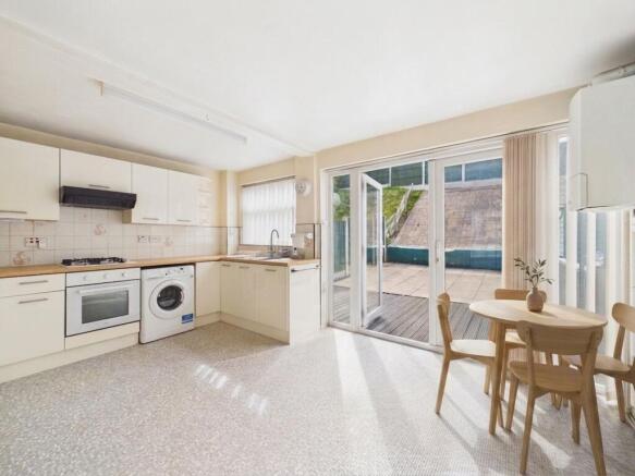 Dining Kitchen (Virtually Furnished)