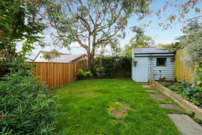 Rear garden
