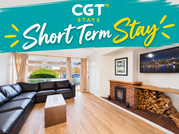 Modern Short-Term Stay Living Room