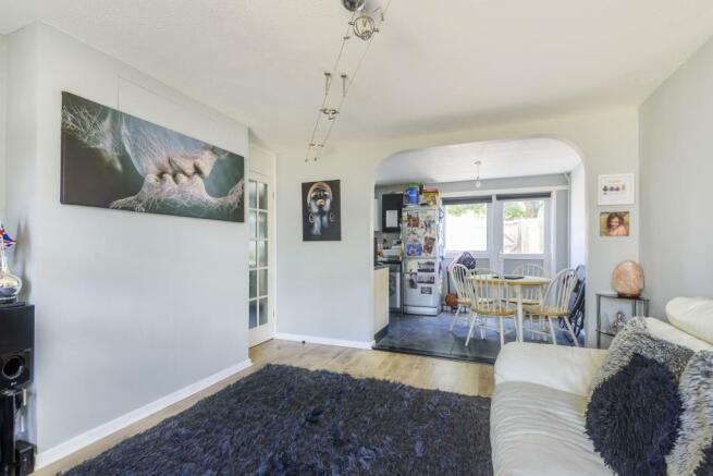 Lounge through to the kitchen/diner