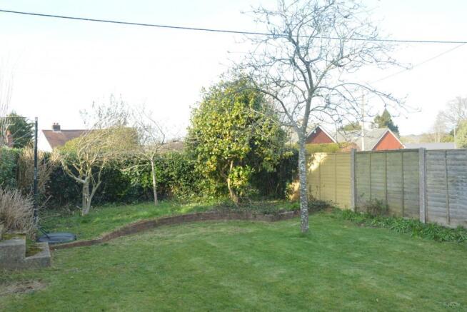 Rear garden