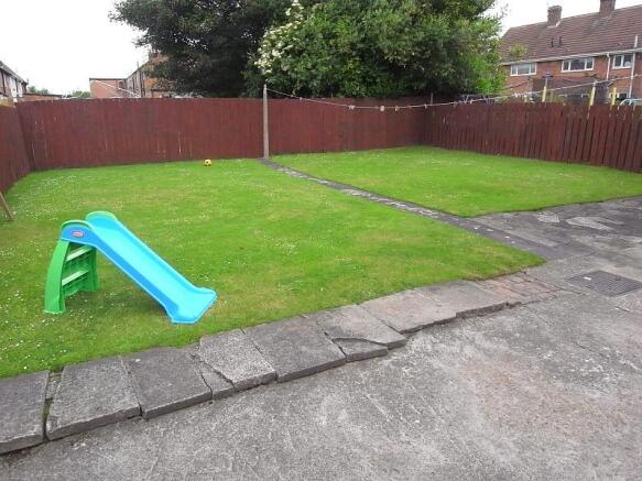 Rear garden