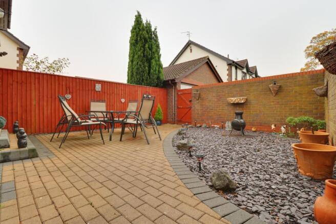 Rear garden