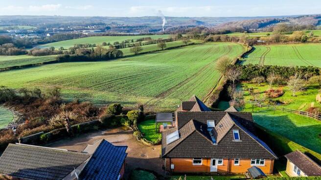 Far reaching countryside views