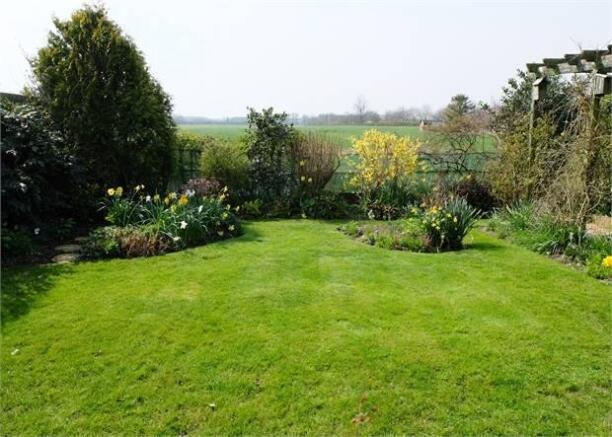 Rear garden