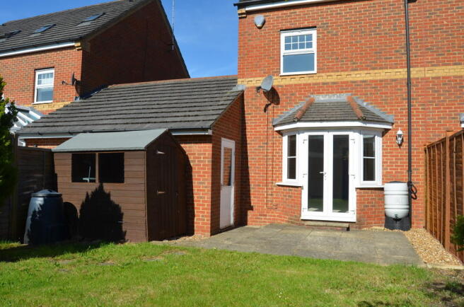 Rear of Property