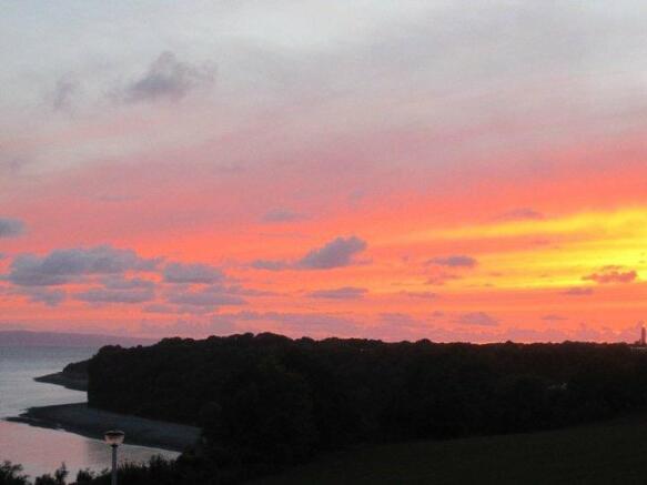 Views over Porthkerry Beach