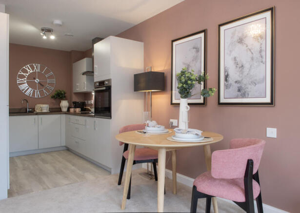 Show home kitchen