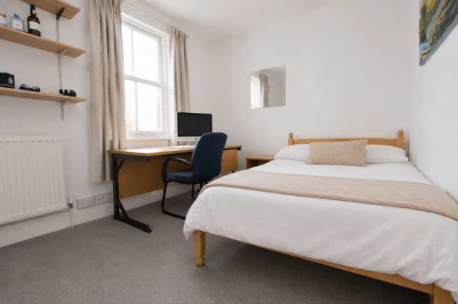 bedroom .