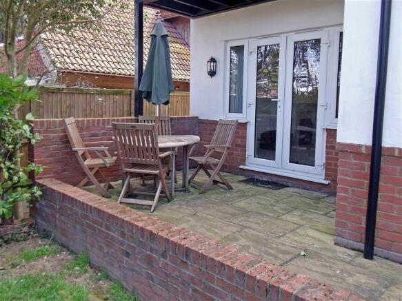 Rear Patio Area
