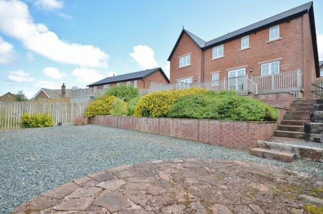 Rear garden