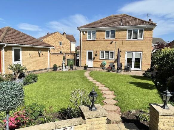 Rear of Property