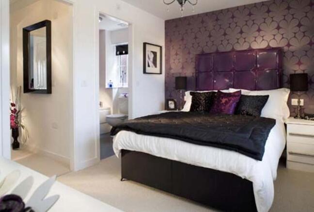 Master bedroom with en suite