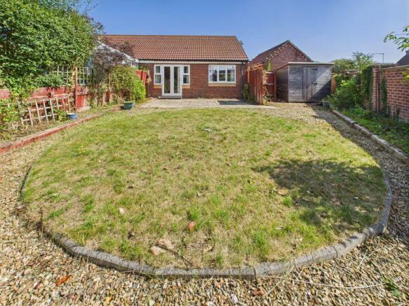 Rear of Property