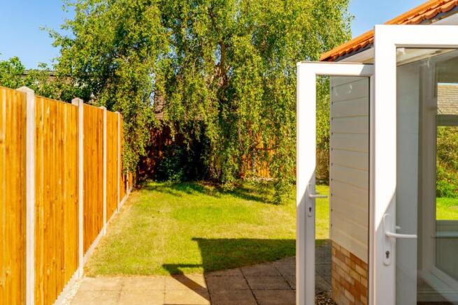 Rear garden