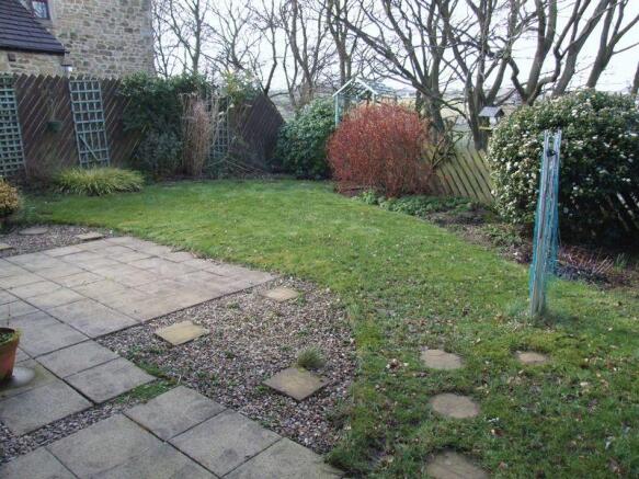 Rear Tiered Garden