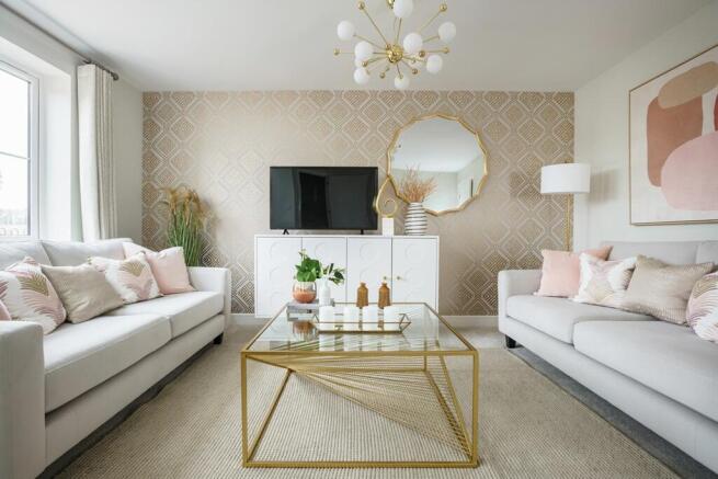 Separate living space for cosy nights in