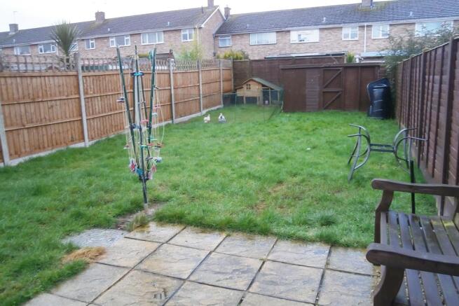 Rear garden